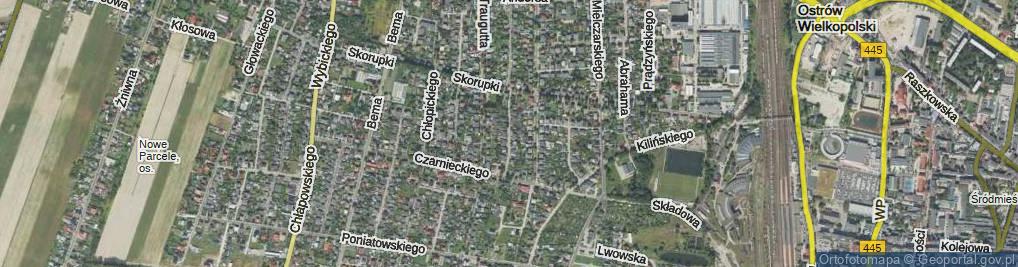 Zdjęcie satelitarne Obrońców Westerplatte ul.